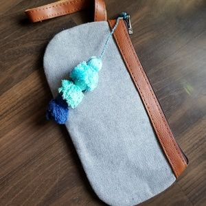 **sold** Nwot Nena & Co denim clutch